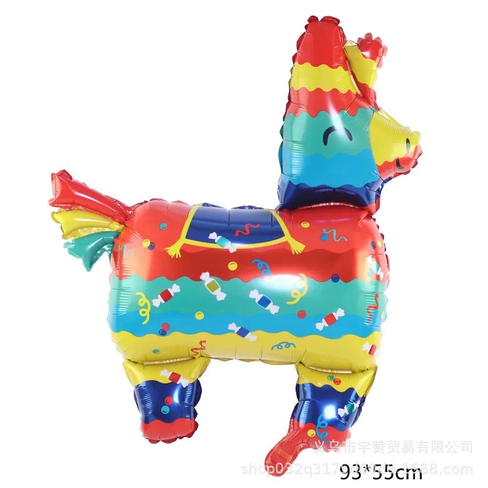 Festival Party Mexican Aluminum Balloons