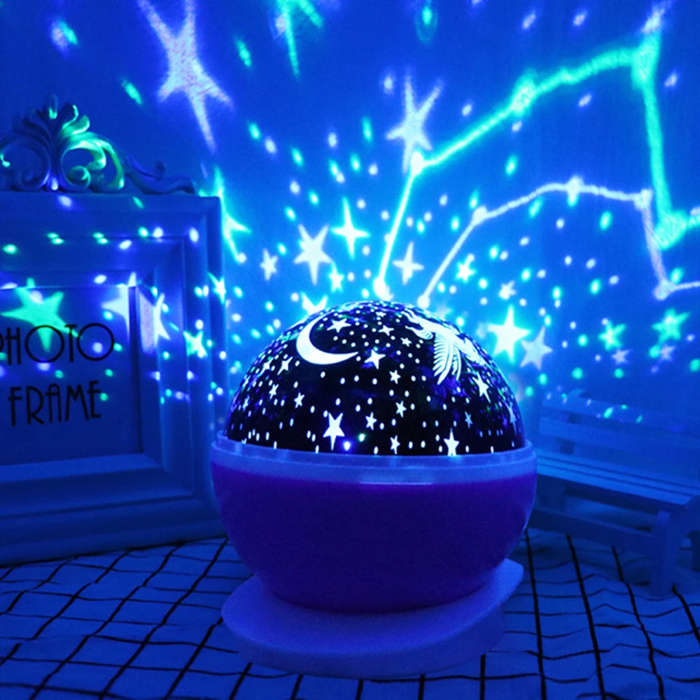 Night Lamp Projector Starry Sky Night Light Baby Decor