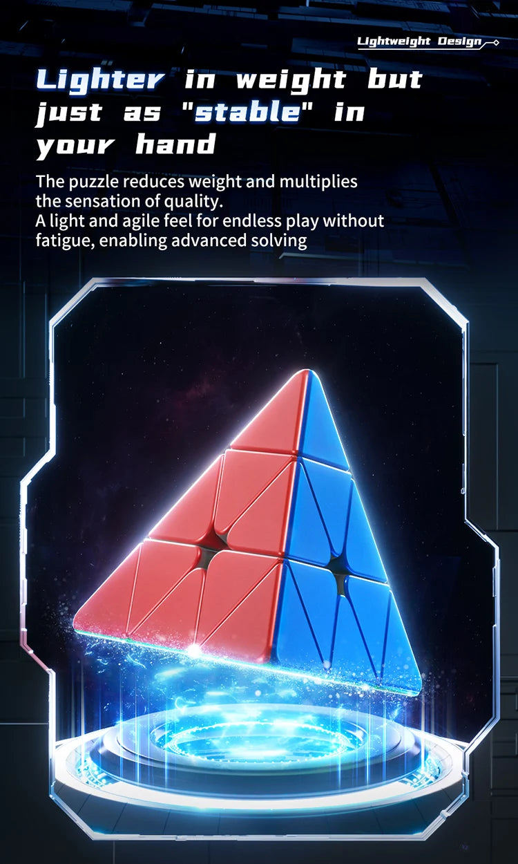 MOYU Meilong M Magnetic Magic Cube 3X3 2X2 Pyraminx Speedcube