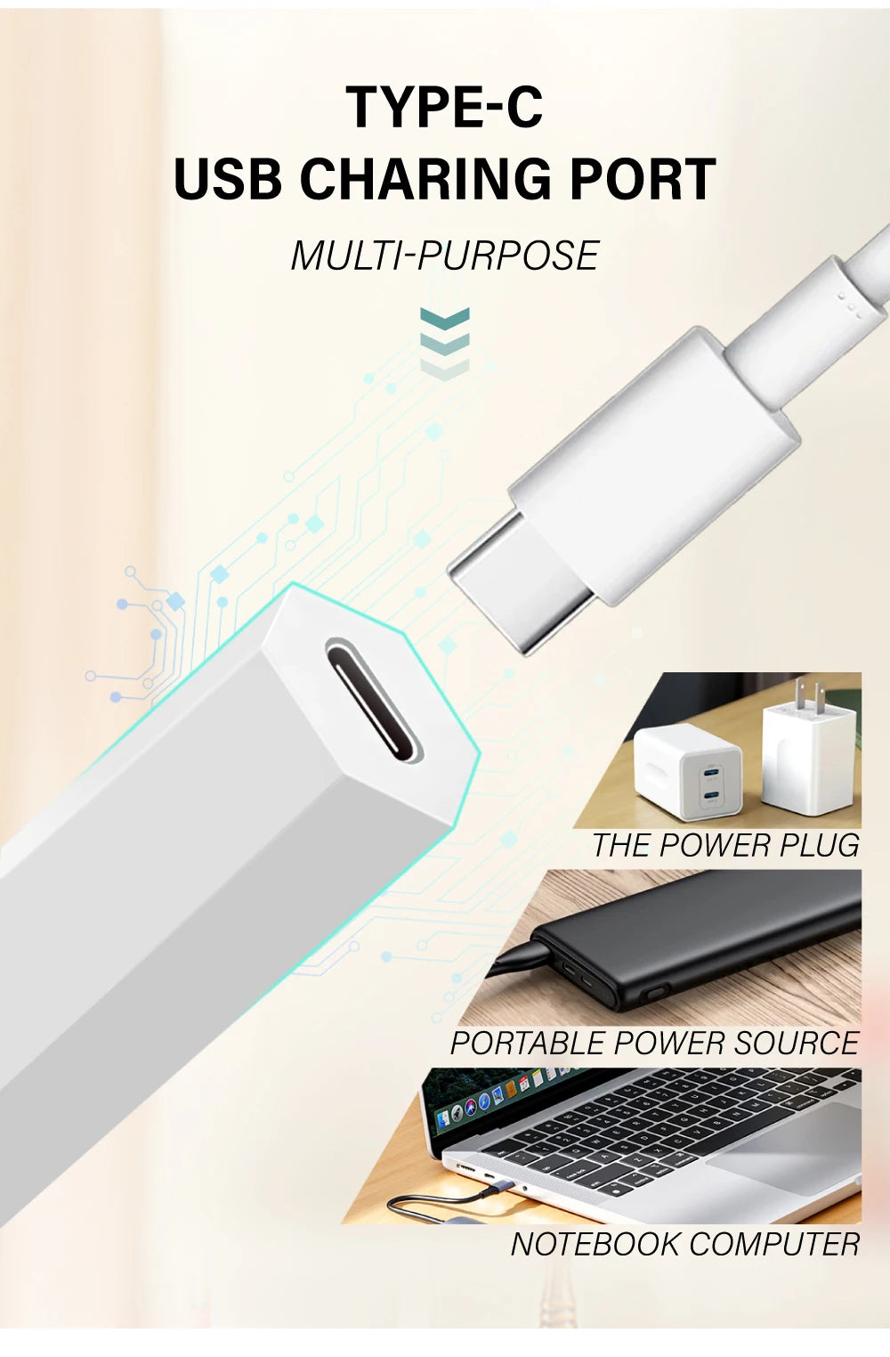 LULAA Handheld UV Light For Gel Nails Dryer Portable Lamp