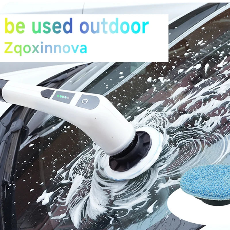 Cordless Electric Spin Scrubber for Home Cleaning Multipurpose Brush for Kitchen Bathroom and Toilet