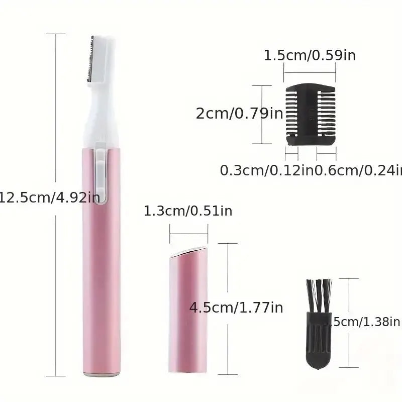 Painless Precision Eyebrow Trimmer Electric Shaver Nose Ears