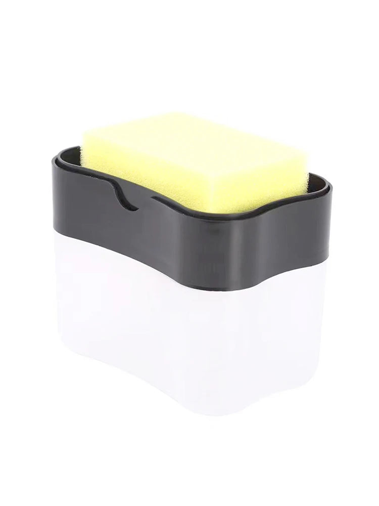 1PC PP Plastic Storage Box Dishwasher Soap Dispenser Press