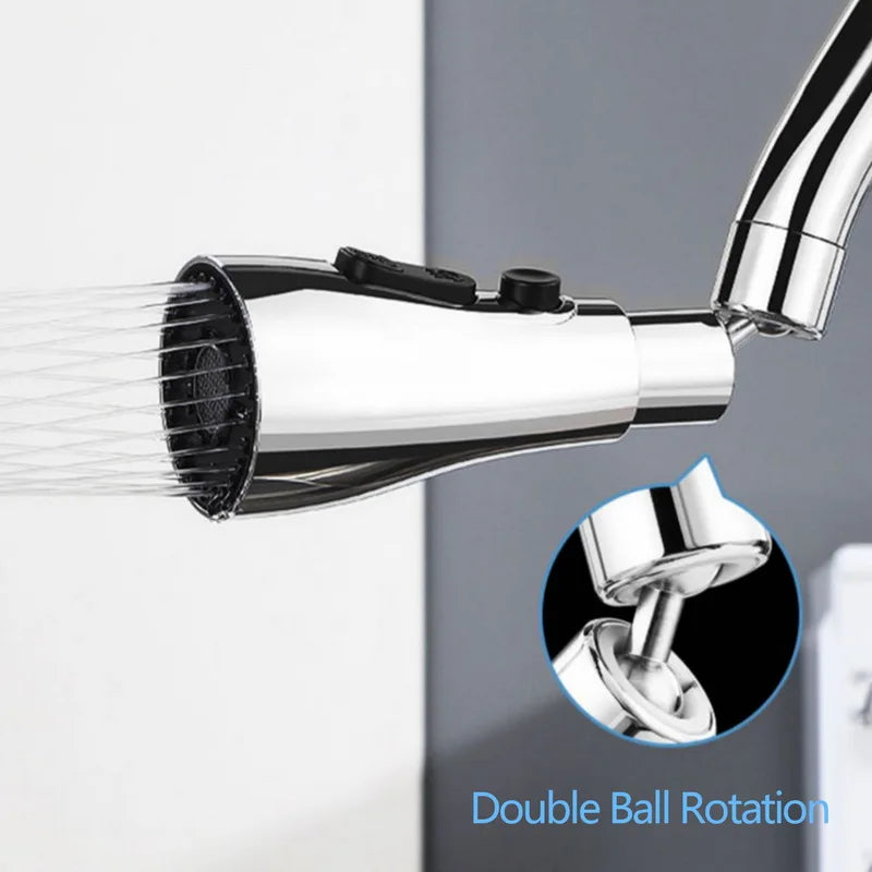 Universal 360 Degree Rotate Kitchen Faucet Extender Aerator