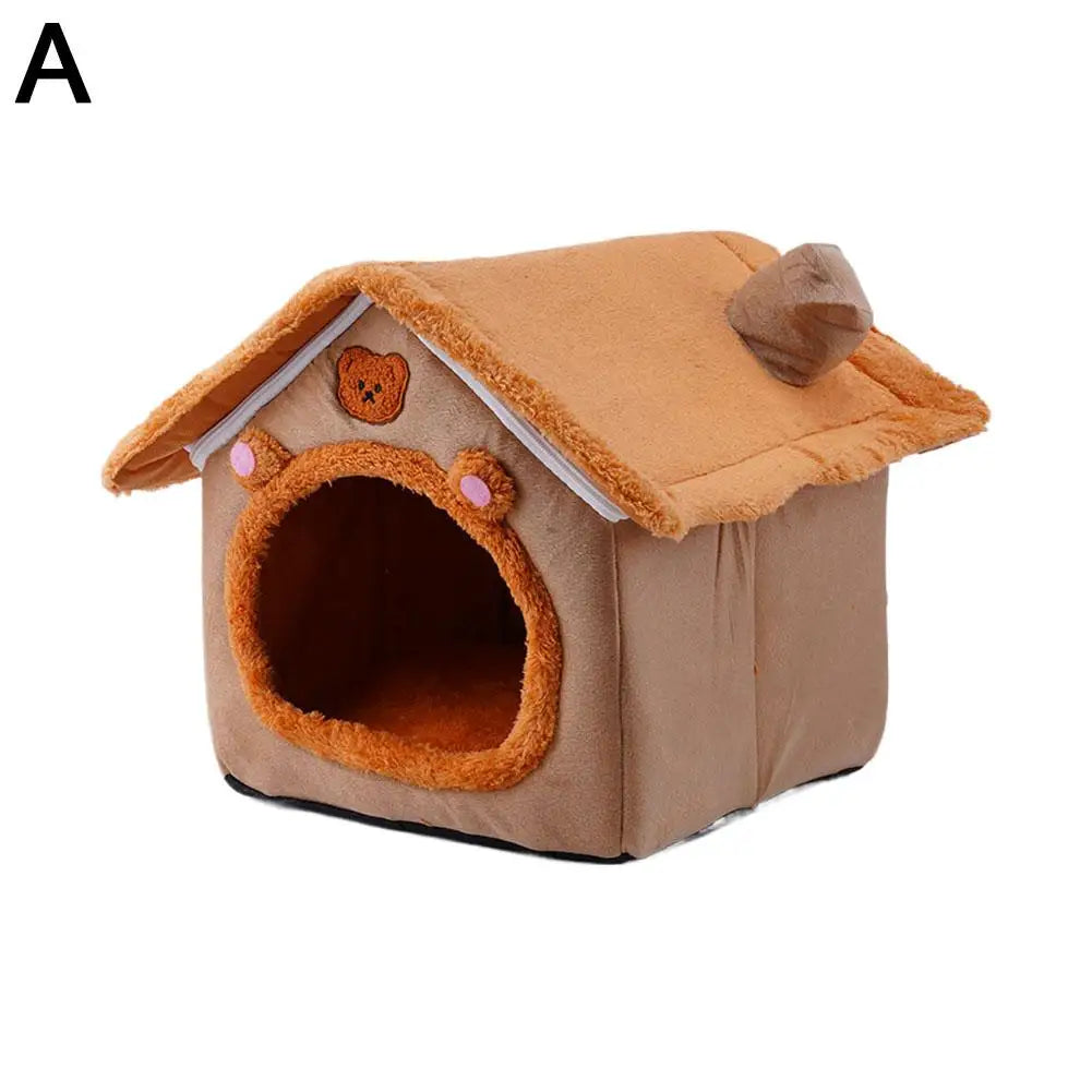 1pcs Cats and Dogs House House Small Dog Four Seasons General Can Be Dismantled and Washed Dog House Pet Supplies pet bed