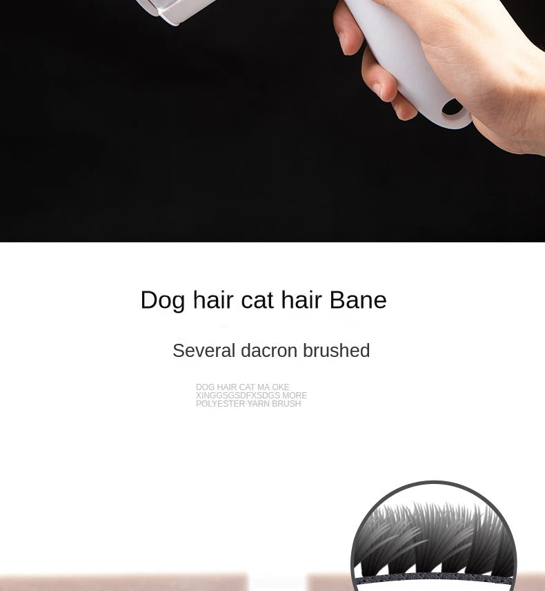 One Hand Operate Way Pet Hair Remover Roller Self Cleaning