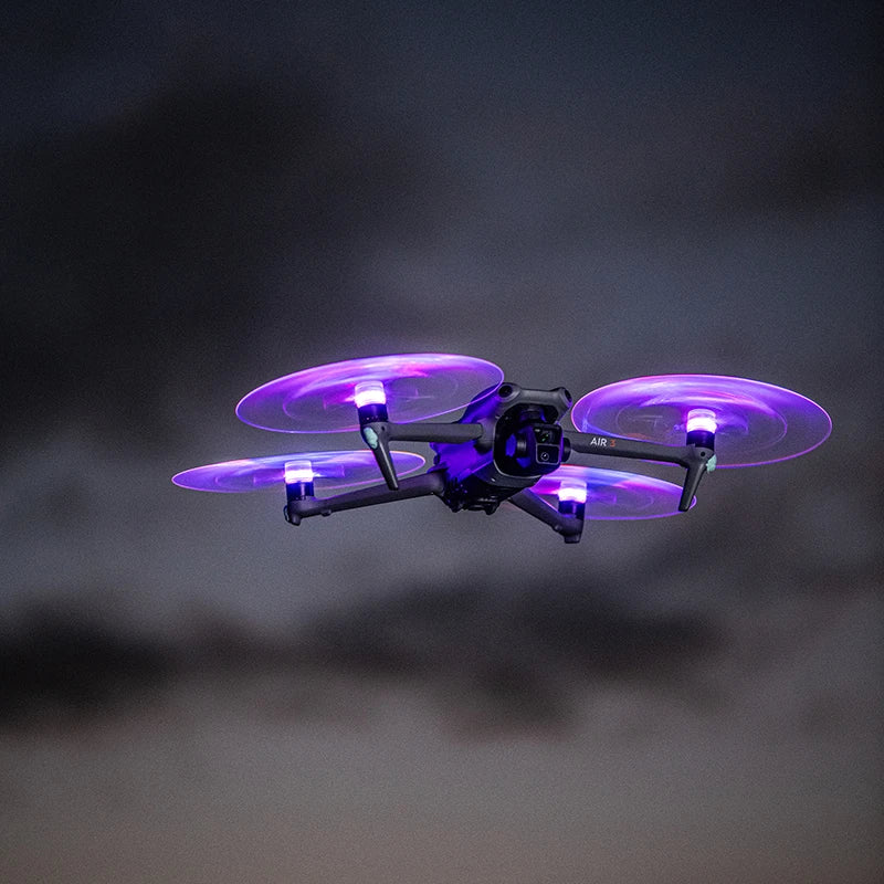 4pcs Mini 4 Pro Rechargeable LED Light Flash Propellers for DJI Mini 3 Pro Air 3