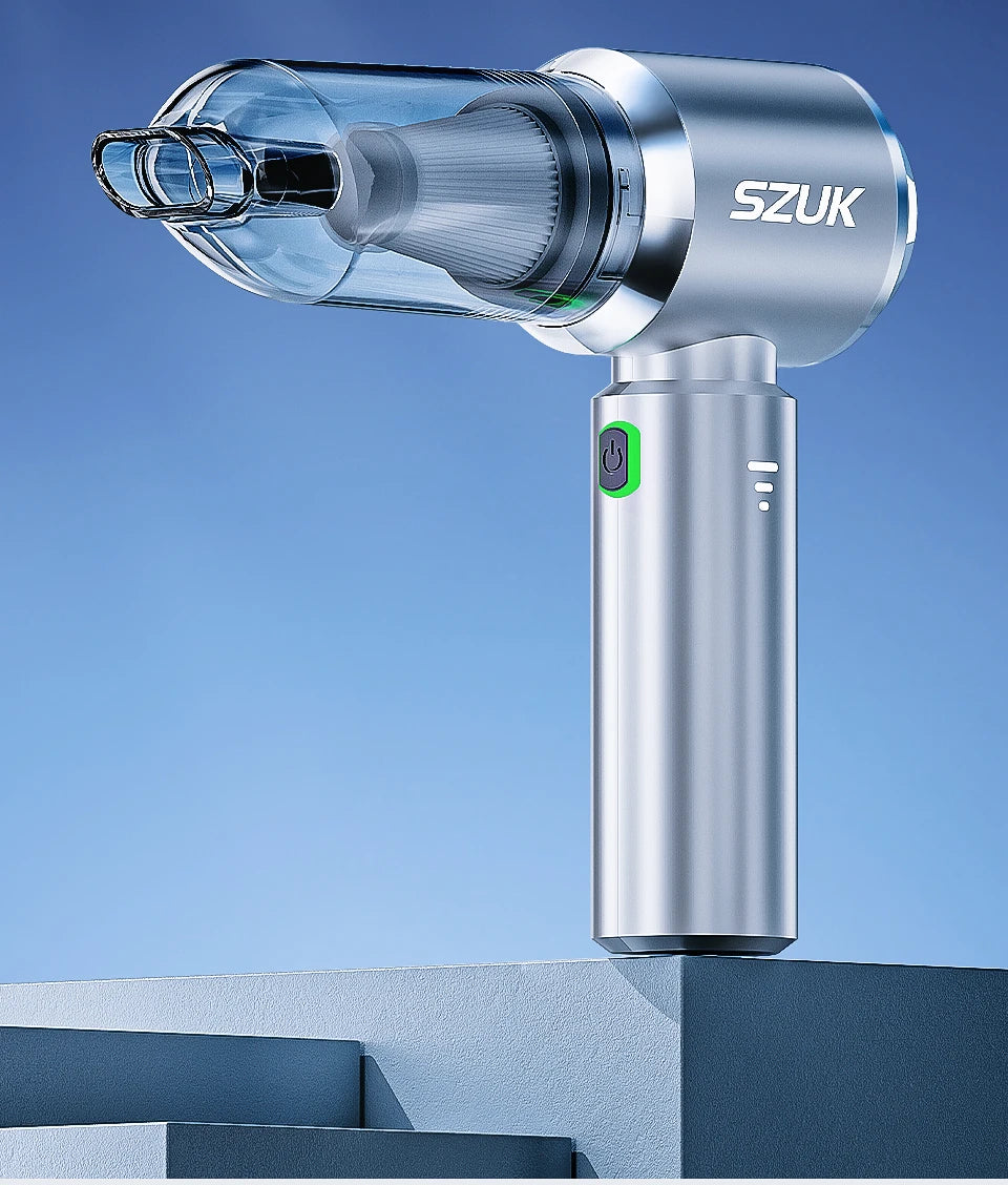 Cordless Mini Car Vacuum Cleaner Handheld with Powerful Suction for Easy Cleaning