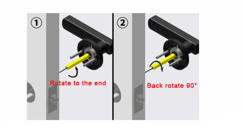 Tuya SmartLife WiFi Remote Control Smart Fingerprint Password RFID Card Lock for Indoor Wooden and Metal Doors