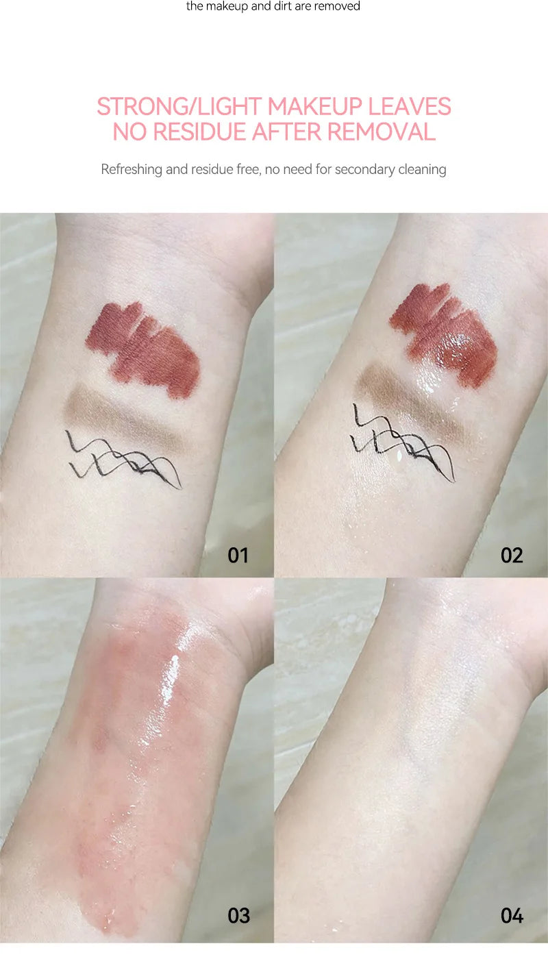 ZVEV Micelle Water Makeup Remover Capsules - 40 Plant Essence Purifying Capsules for Eyes Lips and Face Perfect for Travel