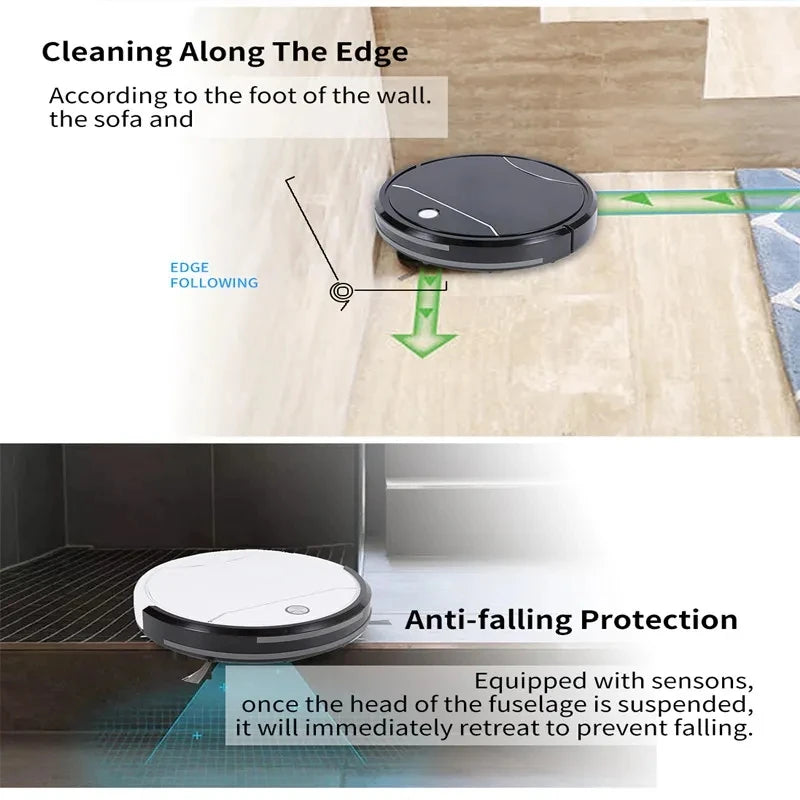 New Robot Vacuum Cleaner Automatic Charging Intelligent Sweeping Robot with 2000Pa Suction