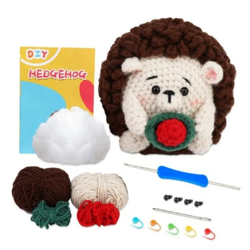 KRABALL Crochet Animal Kit for Beginners with Video Tutorial