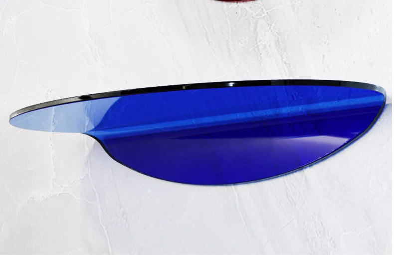 Colorful Acrylic Floating Shelf Invisible Storage Rack for Bathroom Kitchen Living Room