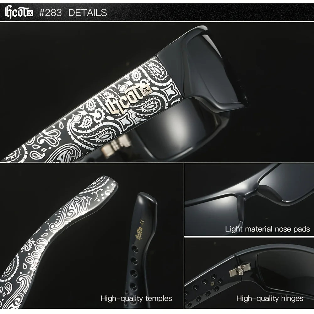 GCOTX Full Rim Polarized Sunglasses For Men And Women 8 Colors Model 283