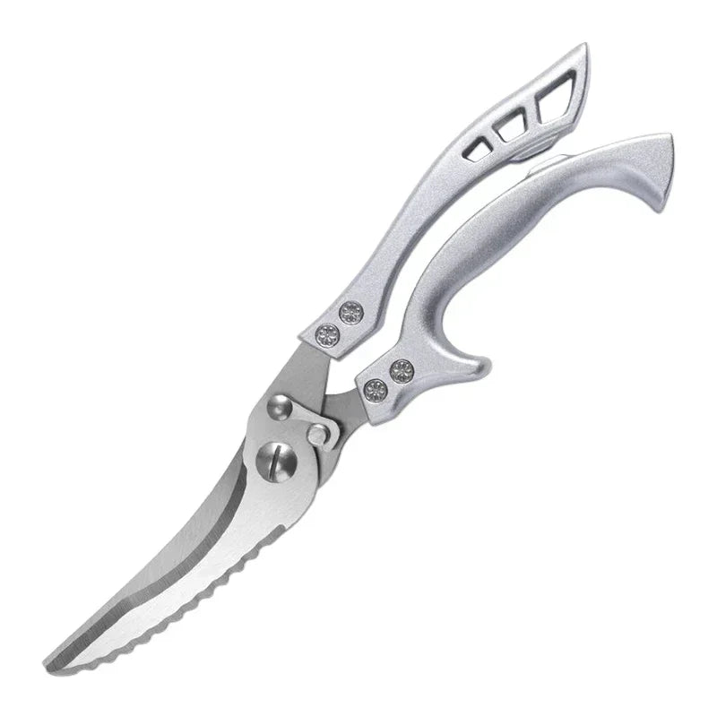 Multipurpose Stainless Steel Kitchen Scissors Ultra Sharp for Chicken Fish and Bone Cutting