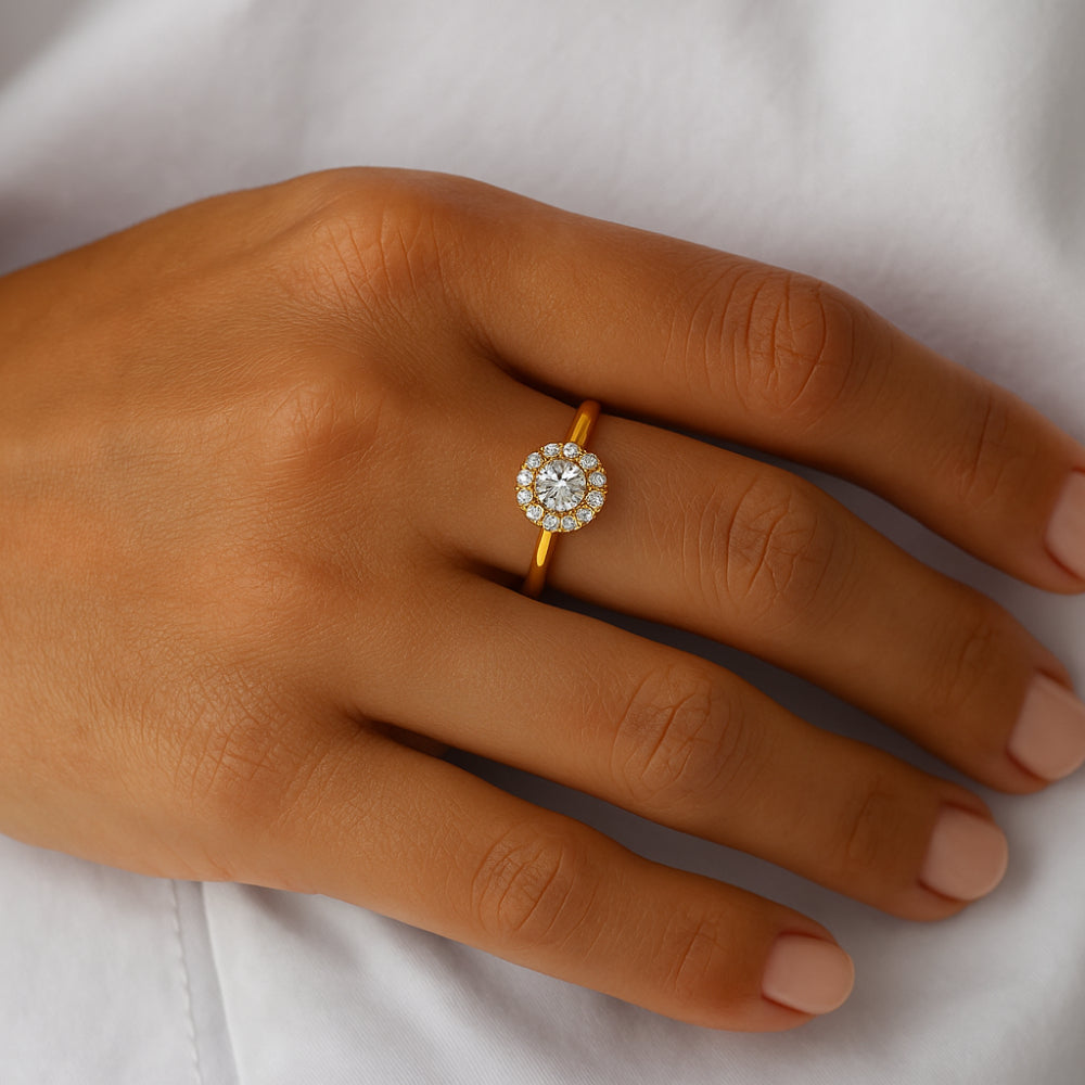 Shy Creation Kate 0.21 ct. Diamond Ring - Size 7