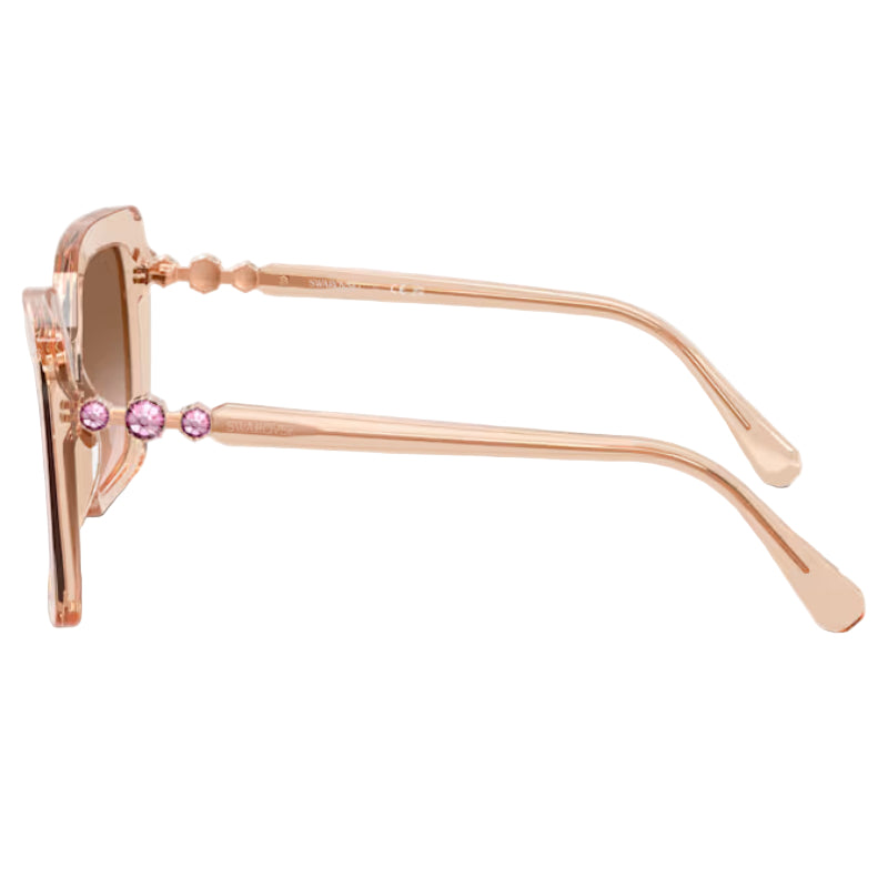 Swarovski SK6049 Women's Square Gradient Sunglasses