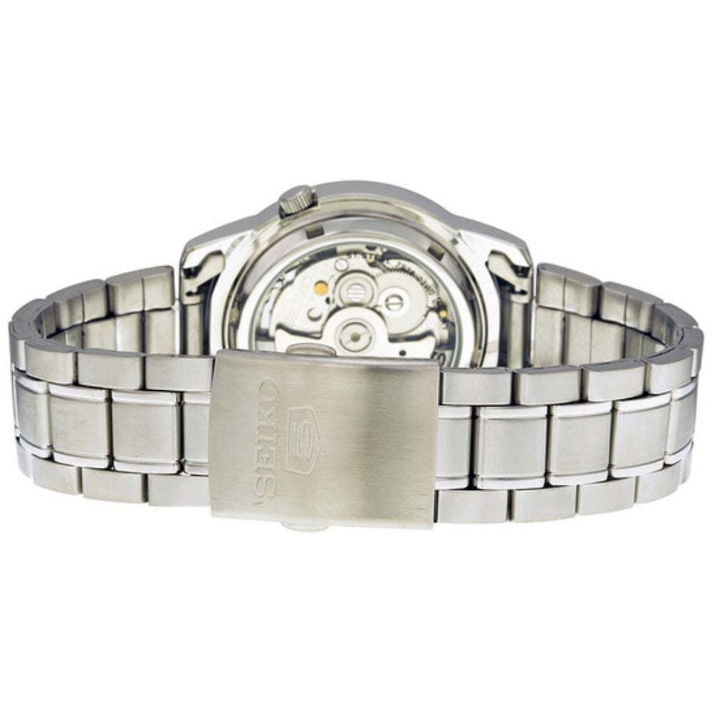 Seiko Men's 38mm Silver Bracelet Watch - Blue Dial