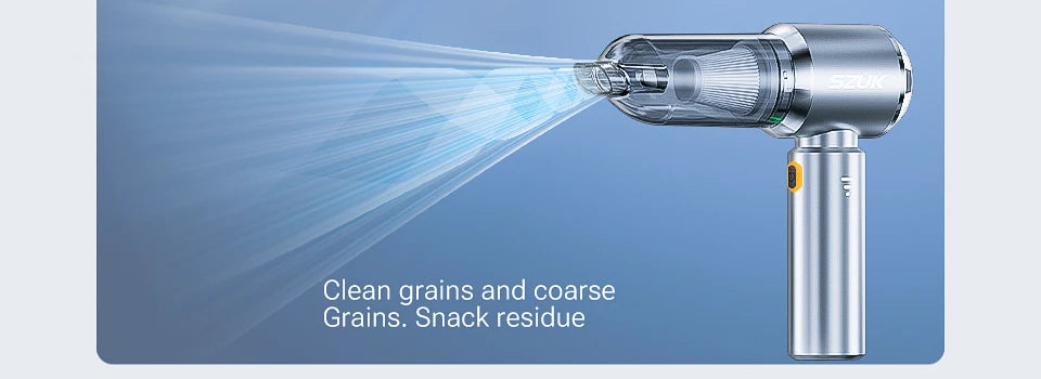 Cordless Mini Car Vacuum Cleaner Handheld with Powerful Suction for Easy Cleaning