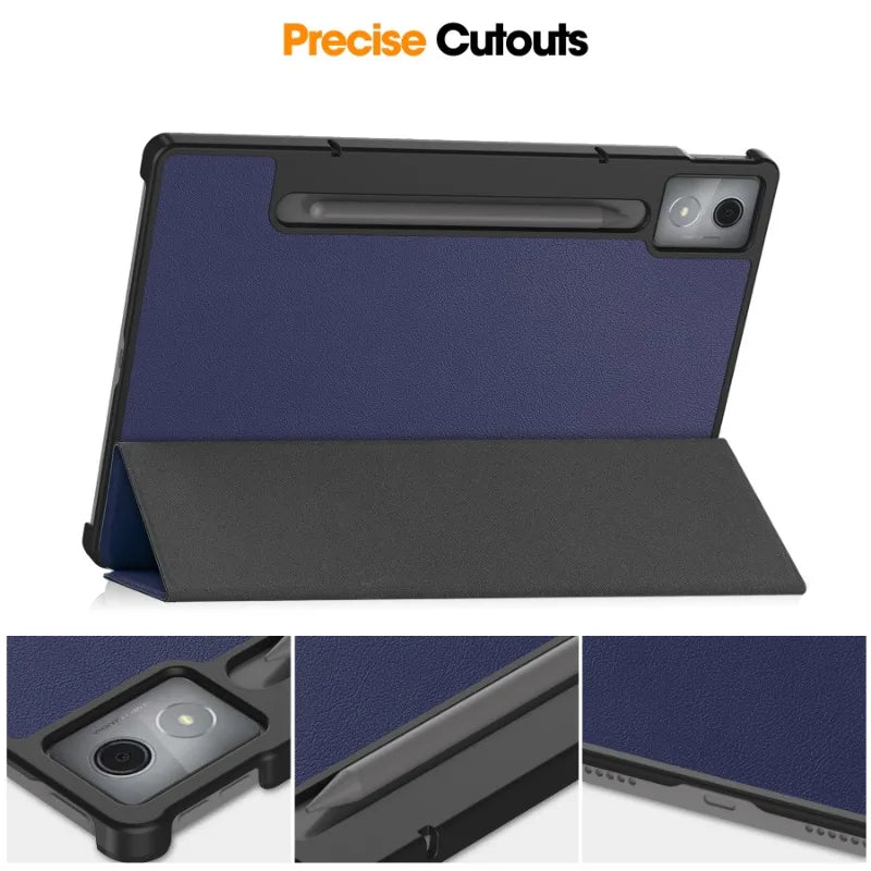 Smart Case for Lenovo Xiaoxin Pad Pro 12.7 Inch 2025 Folding Flip Stand with Auto Sleep Feature Tablet Cover