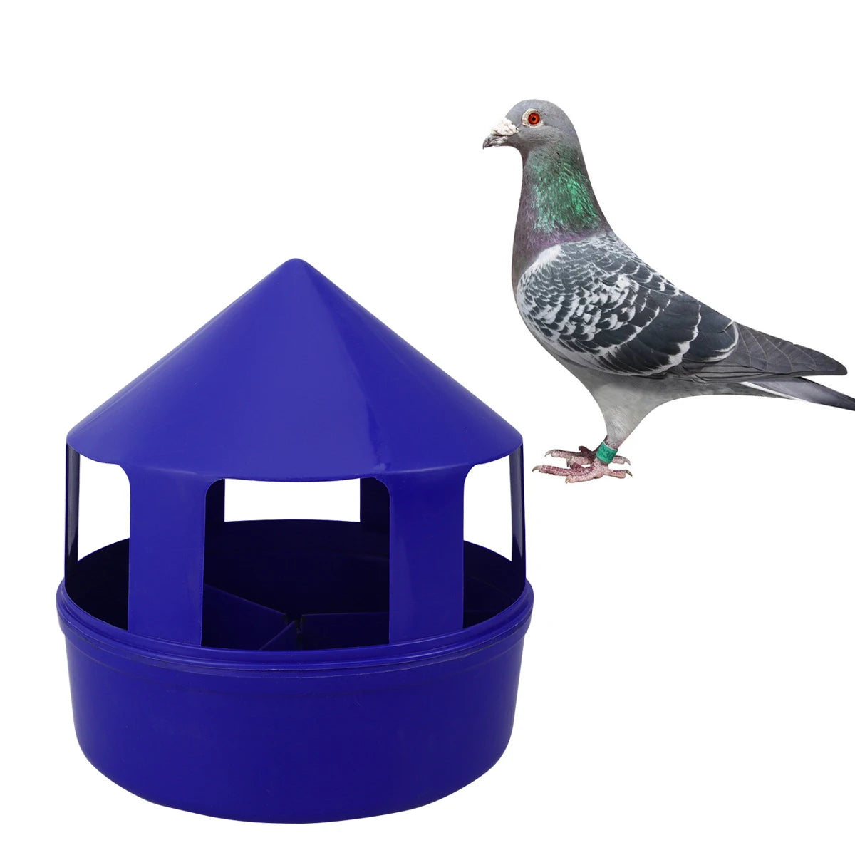 Multi Functional Pet Products Small Pigeon Accessories House Design Feeder Bird Supplies Food Dispenser Sand Case Container