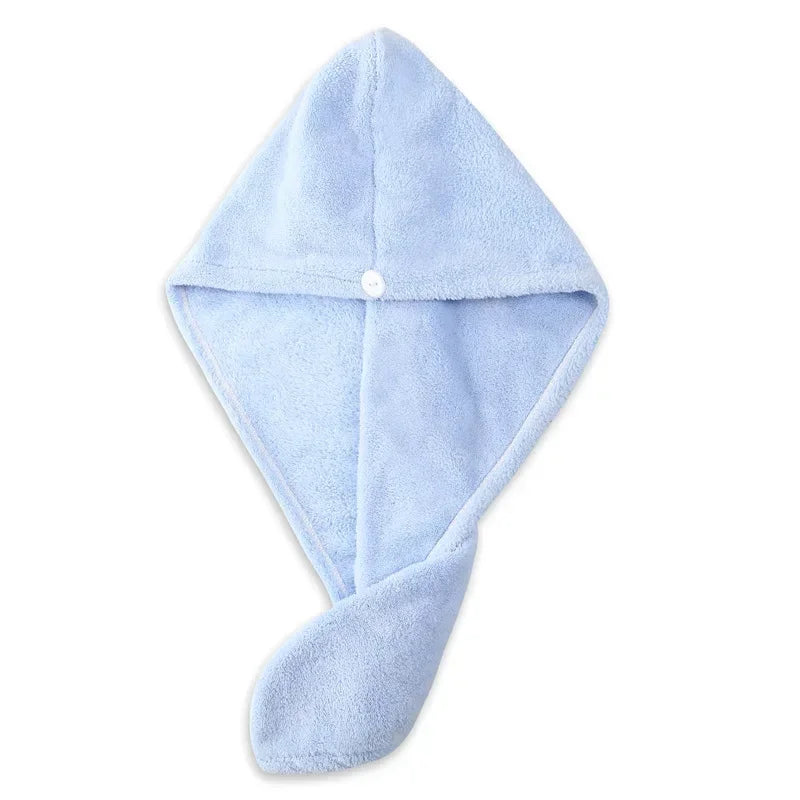 Microfiber Hair Towel Wrap, Anti Frizz Drying Cap for All