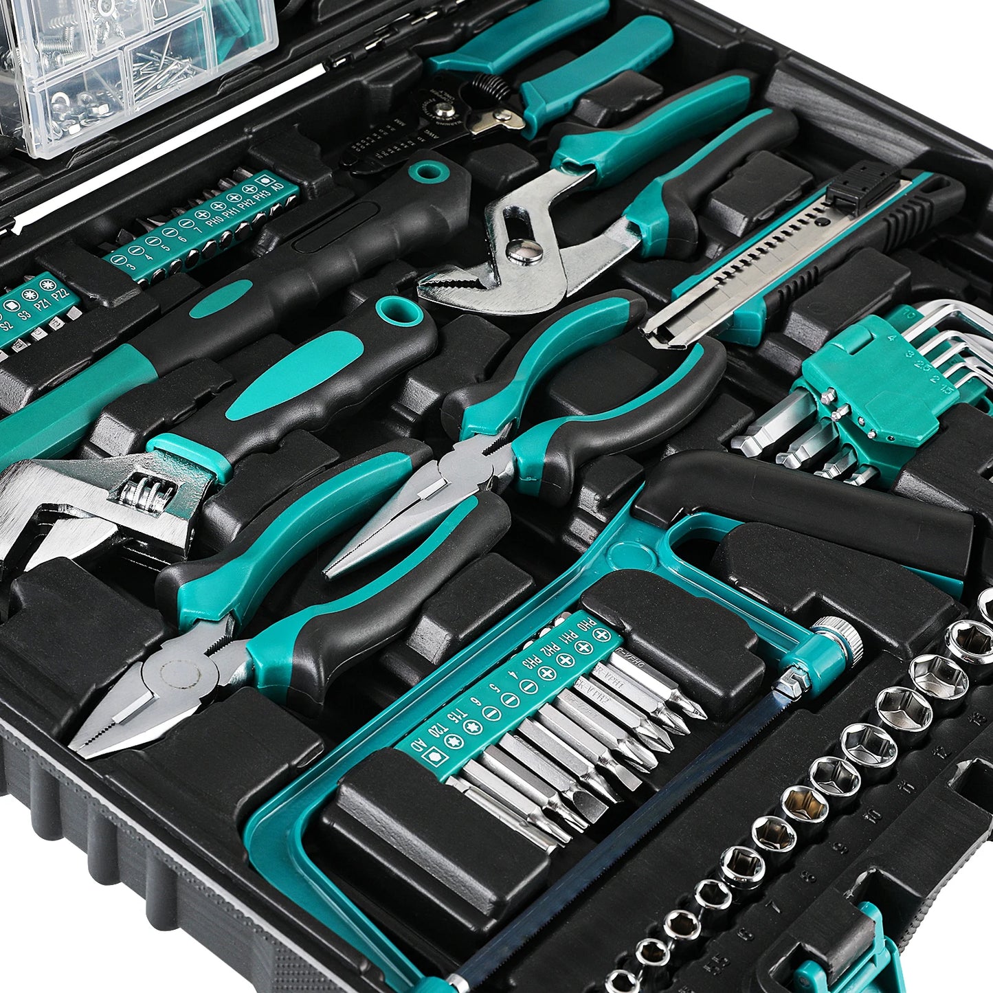 Home Repair Tool Kit - 198 Piece Complete Tool Set