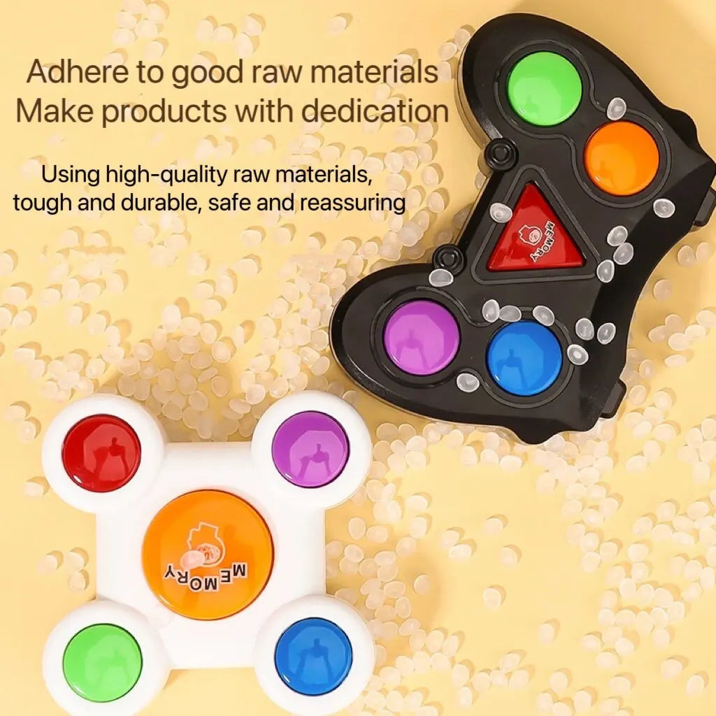 Square Memory Training Gaming Machine Clearance Button Toy