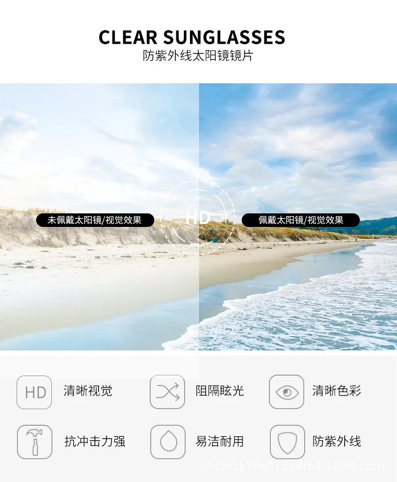 2022 New Fashion Vintage Sunglasses Women Retro Rectangle Eyewear