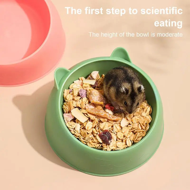 Hamster Feeding Bowl Hamster Food Water Bowl For Rabbit Guinea Pig Small Pets Feeder Dish Pet Food Bowl Supplies
