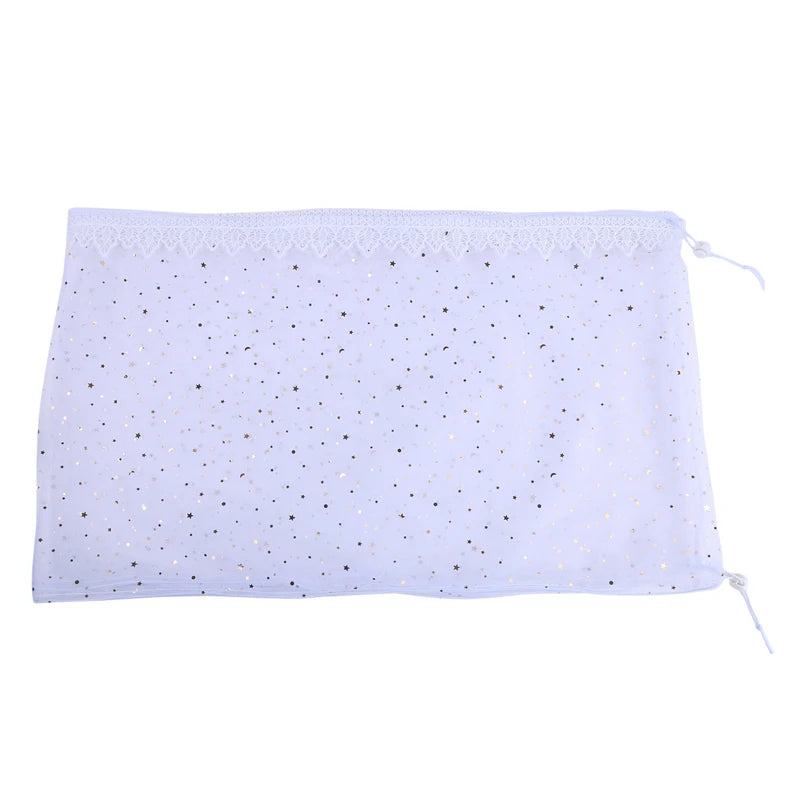 Universal Bird Cage Cover 360 Degrees Covering Bird Cage Mesh Net Elastic Birdcage Cover Soft Bird Seed Guard Skirt For Home