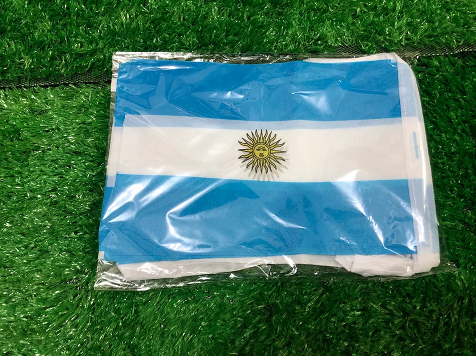 Argentina bunting flags 1 pc with 20 mini flags