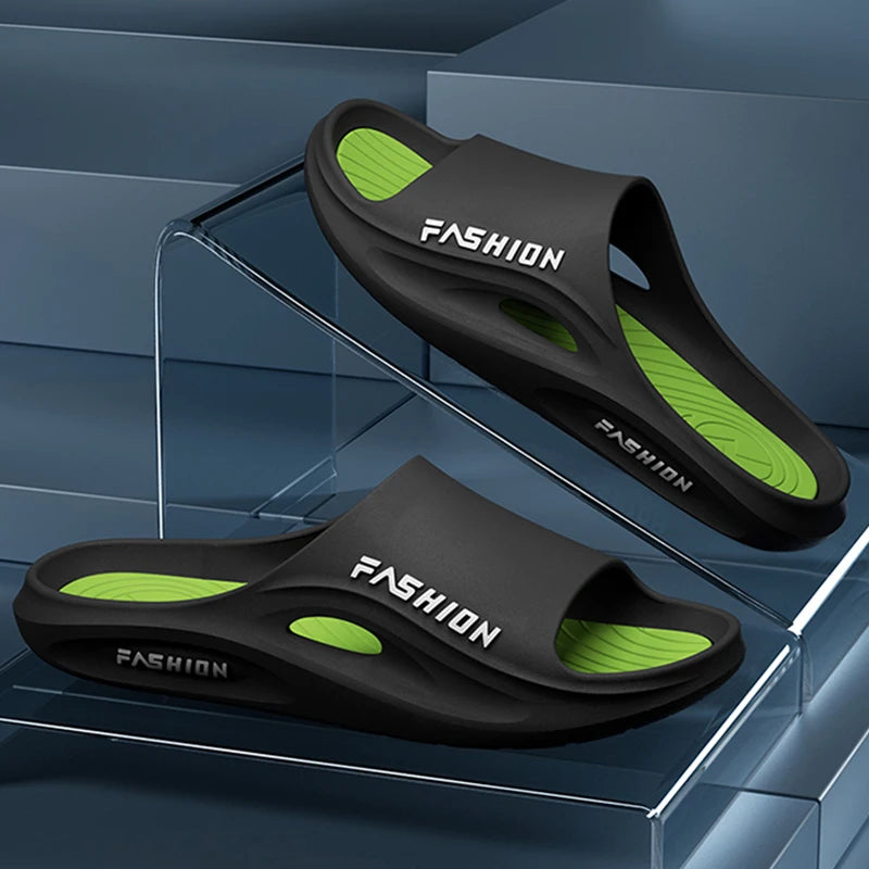 2024 Super Thick Bottom Slippers for Home Use Non-Slip Summer Fashion Slippers for Men