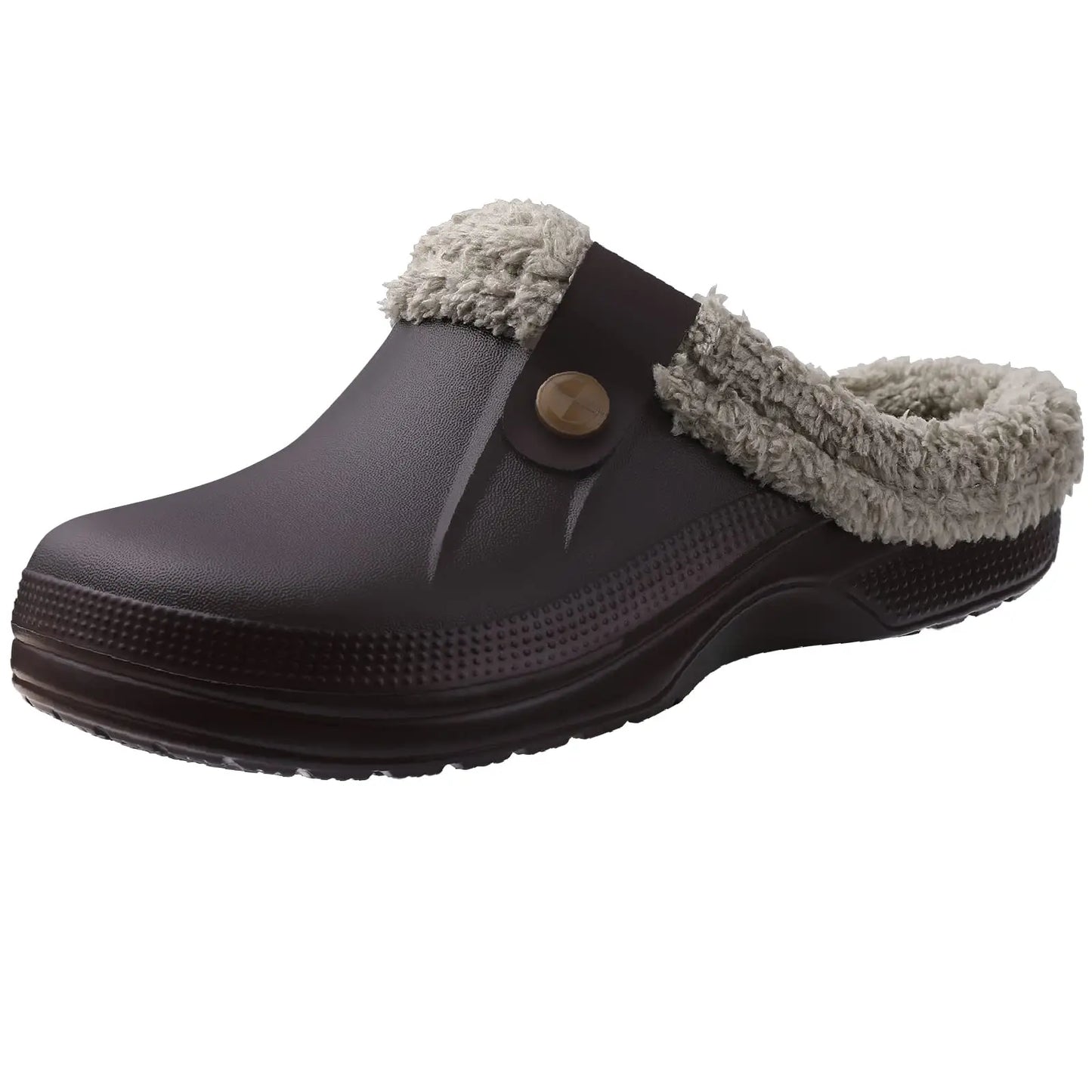 Comwarm New Fuzzy House Slippers For Women Men Winter Clogs