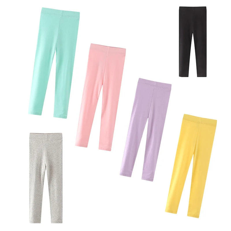 Jumping Meters 2-7T Girls Colorful Full Length Leggings