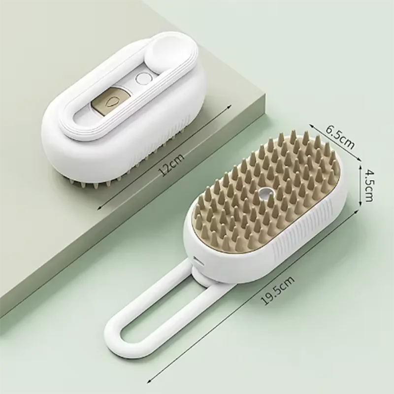 Pet Comb Cat Dog Pet Spray Massage Comb Cleaning Hair Removing Comb Dog Comb Spray Anti-Skies Comb Pet Bath Brush