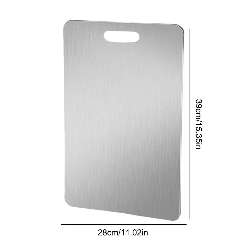 Stainless Steel Double Sided Cutting Board Easy To Clean