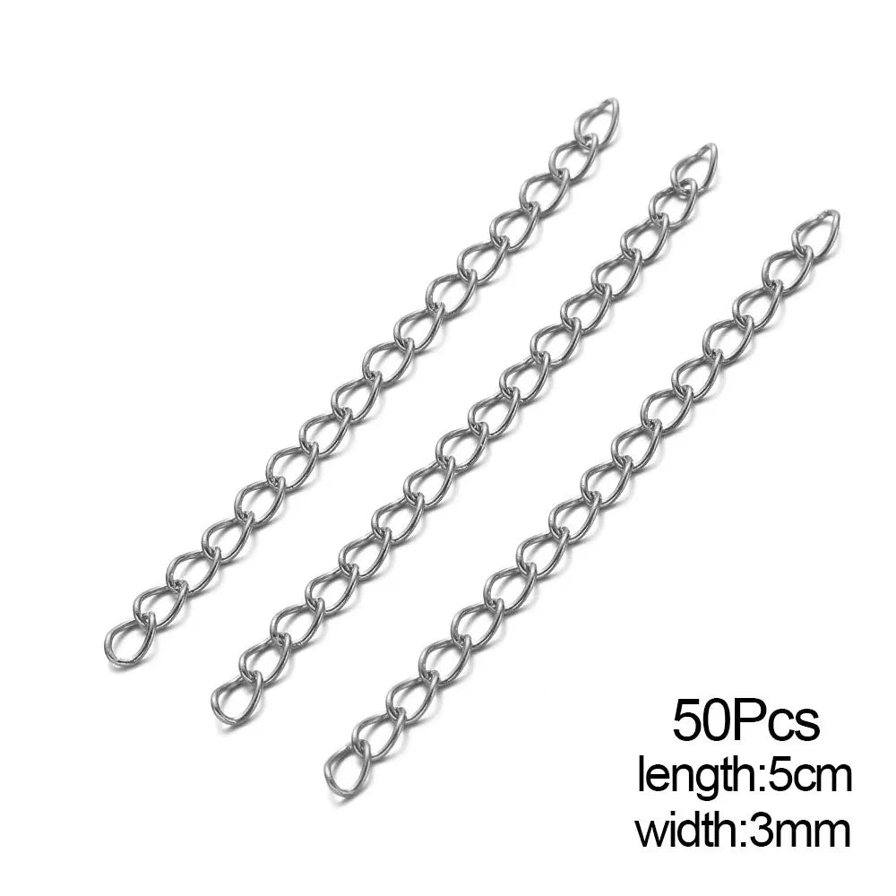 Stainless Steel Lobster Clasps Connector for DIY Jewelry Making