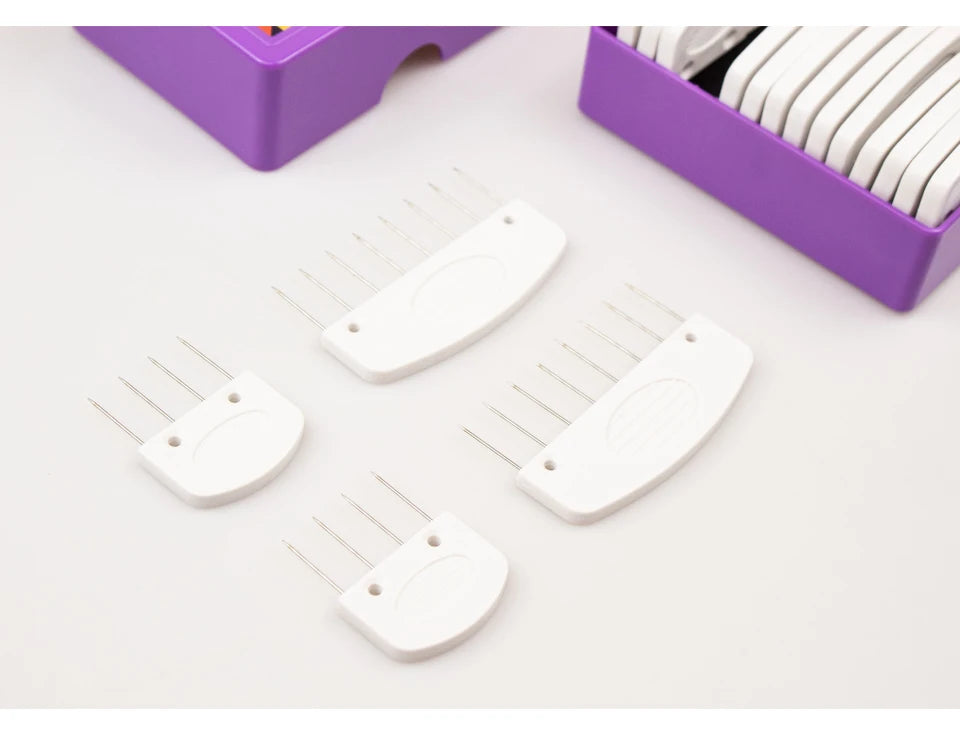 Knit Blockers Set 20 Pieces Stainless Steel Blocking Mats and Pins for DIY Knitting and Crocheting Projects