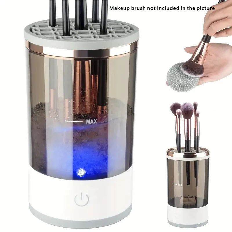USB Plug Portable Electric Makeup Brush Cleaner Quick Clean