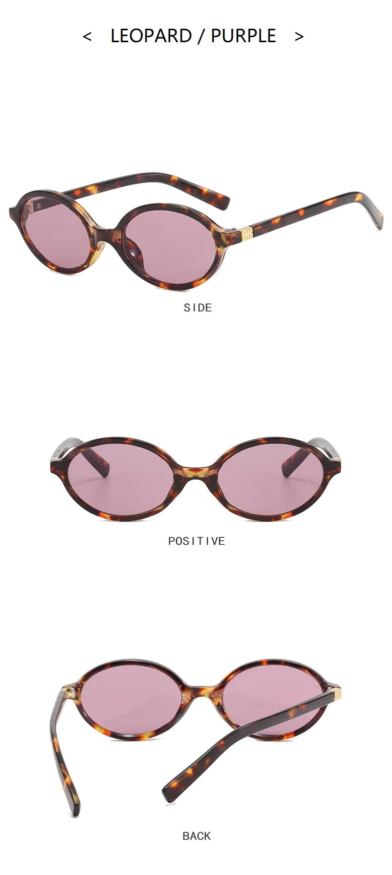Oval Small Frame Luxury Brand Sunglasses for Women and Men