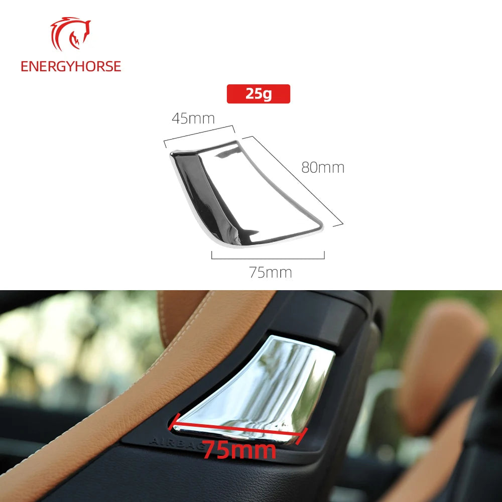 Car Front Seat Backrest UnLock Switch Release Handle Cover For Mercedes Benz C E Class W207 W204 Coupe E200 E260 E300 E400