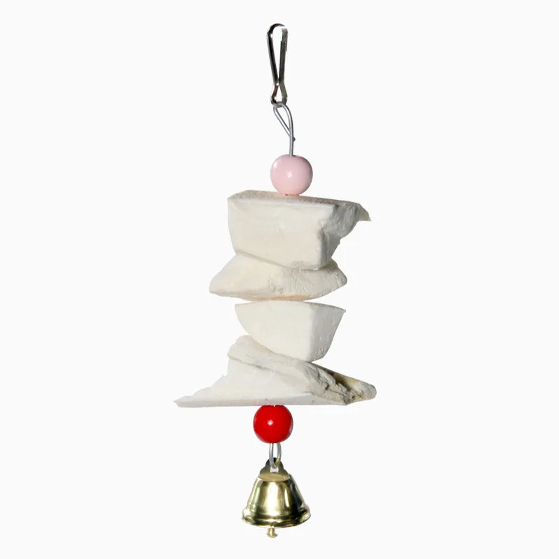 Pet Large Parrot Chewing Toy Cotton Rope Bite Bridge Bird Tearing Toys Cockatiels Training Hang Swings Birds Cage Supplies