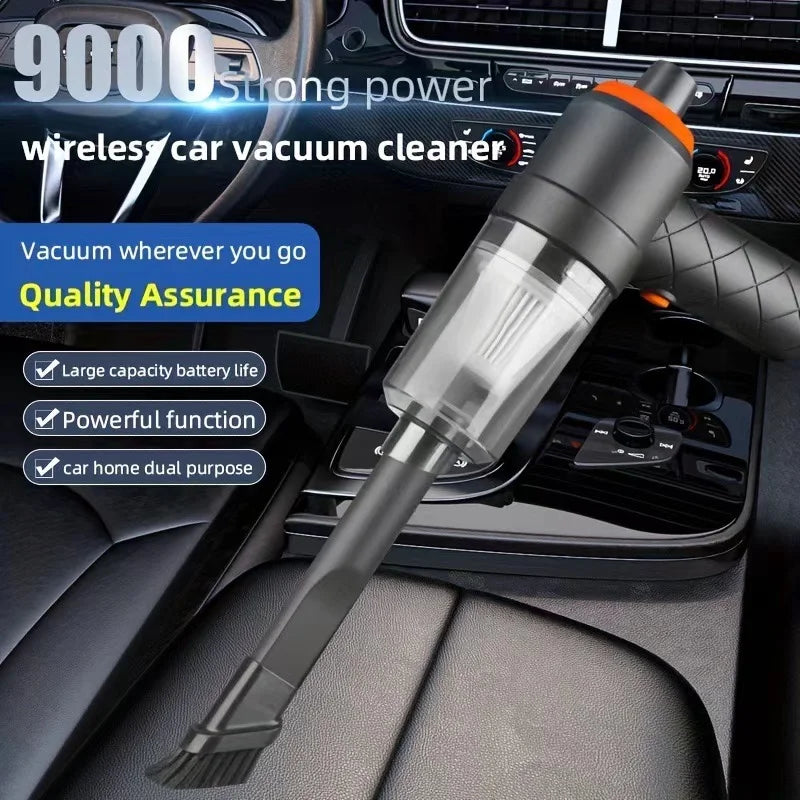 Portable High-Power Car Vacuum Cleaner with Suction and Blowing Function