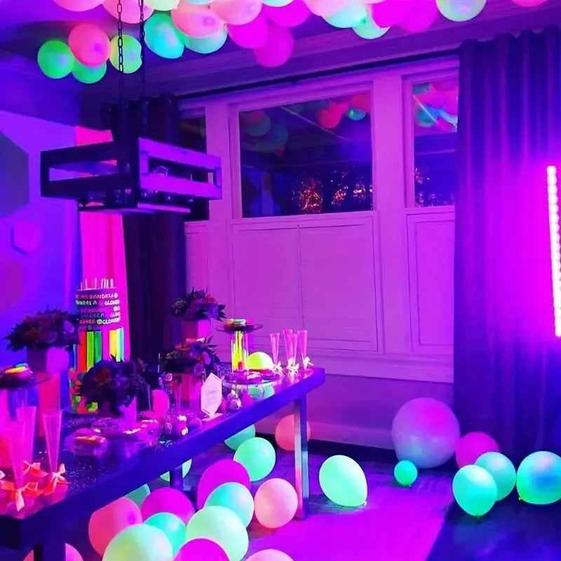 UV Black Light for Room and Cabinet Decoration 1 or 2 Pieces Ideal for Halloween Parties Body Painting and Glow Events