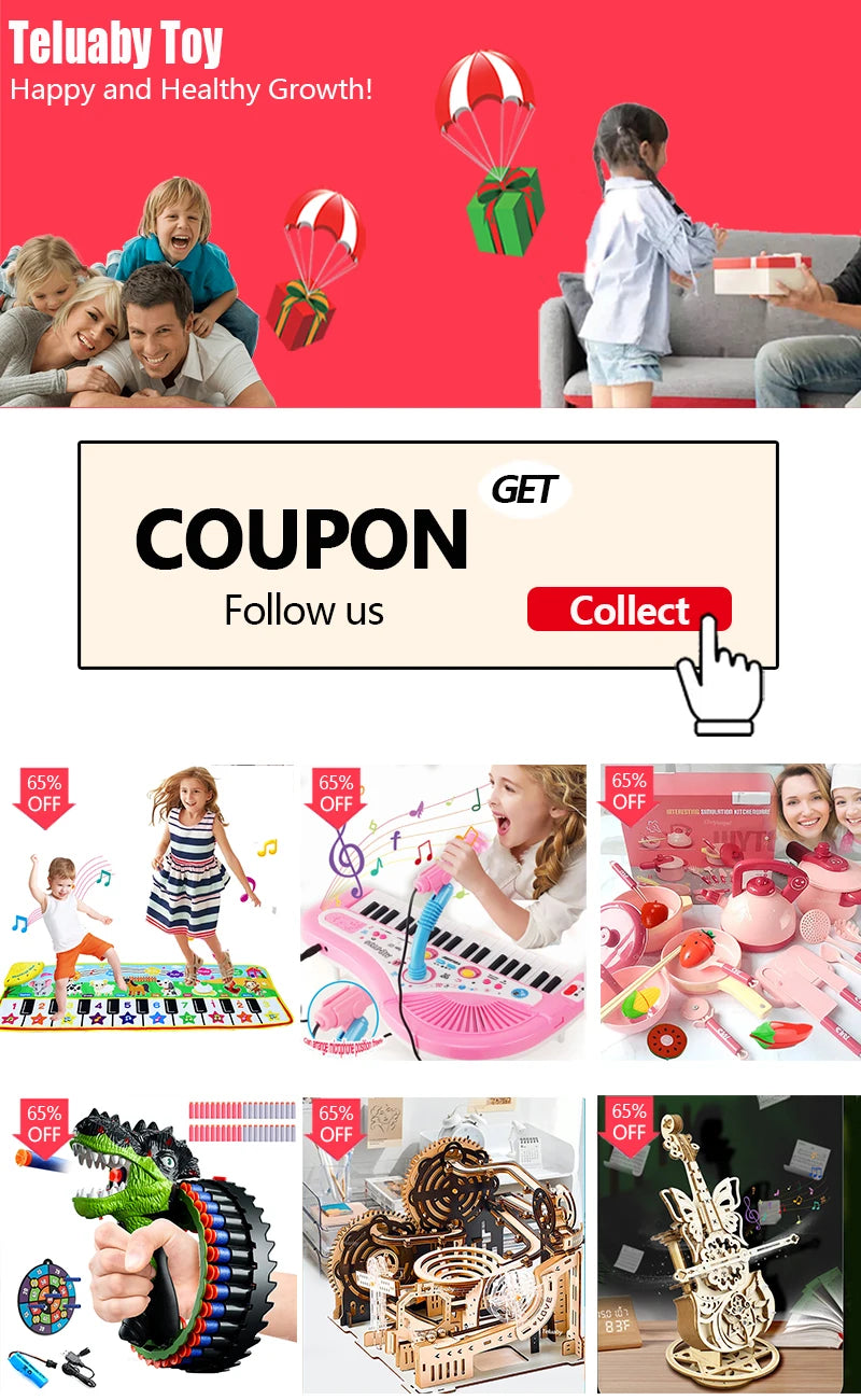 Chriyungel Kids Electronic Piano Keyboard with Microphone 61 Keys or 37 Keys Musical Instrument Toy for Beginner Children