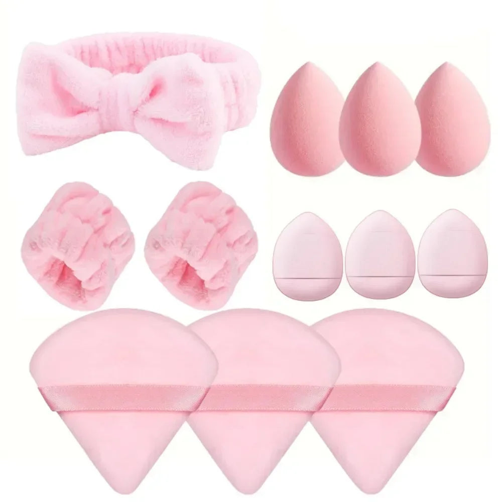 12/15Pcs Makeup Sponge Blender Set with Accessories for Flawless Foundation