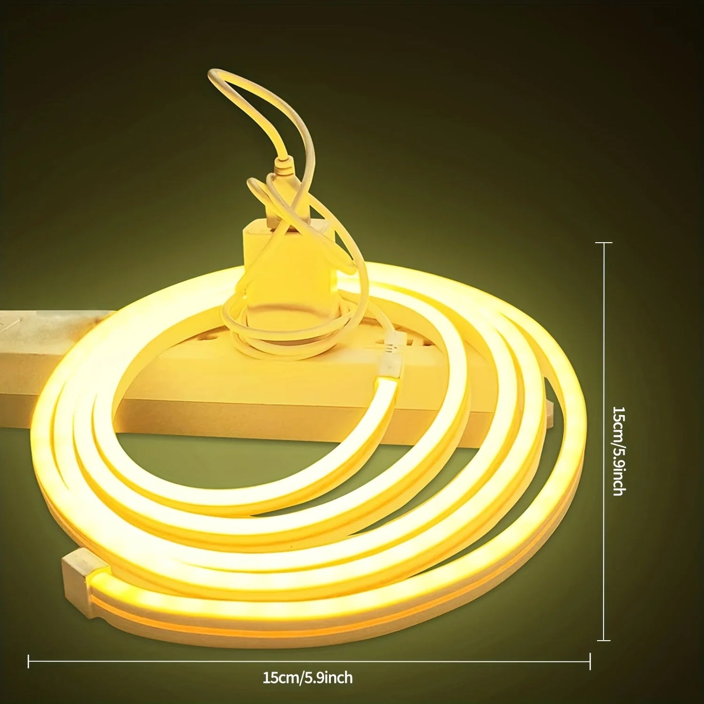 LED Strip Neon Light USB DC 5V Waterproof Dimmable Touch Sensor