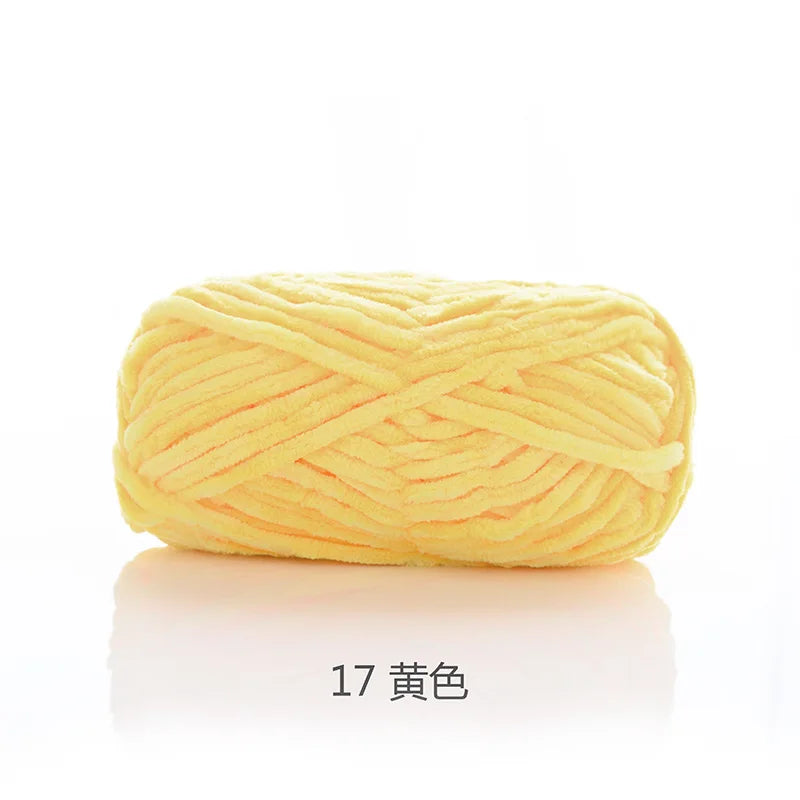 Ruyi Bird Warm Fleece Thick Wool Crochet Golden Velvet Yarn