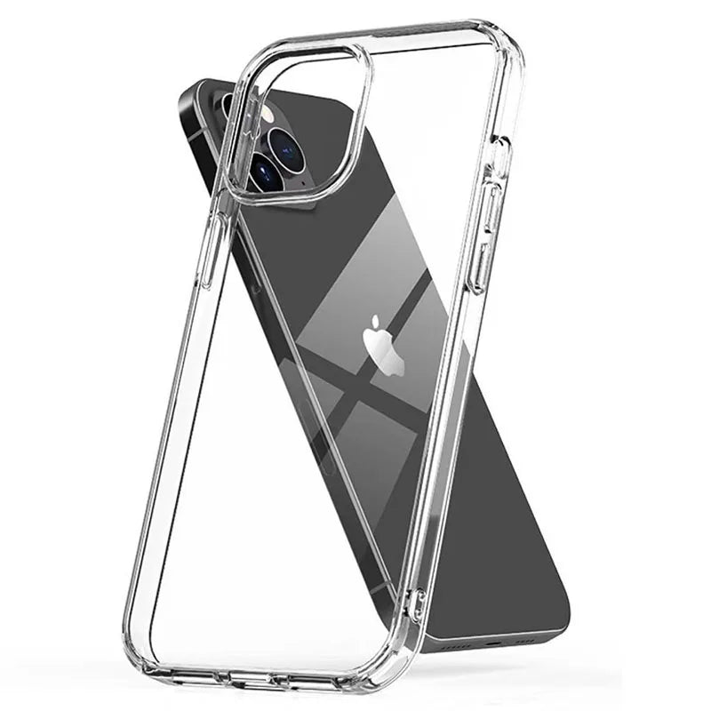 Ultra Thin Clear Silicone Case For iPhone 15 14 13 12 11 Pro Xs Max Mini XR 7 8 6s Plus 6 SE Back Cover